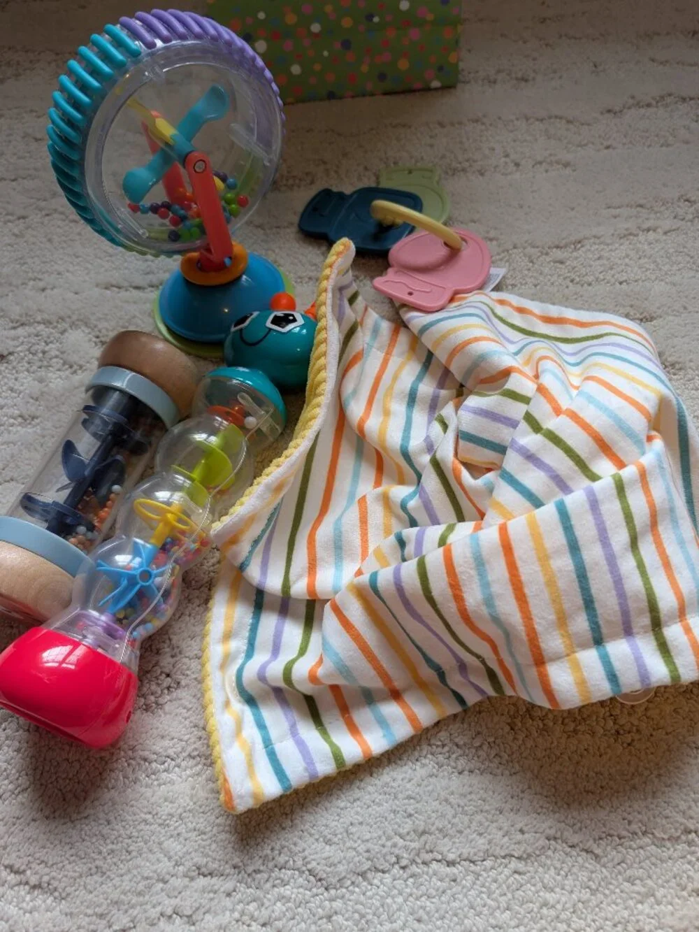 Sensory and Travel Baby Toddler Toys Bundle, 0+ months, Good to NWT condition